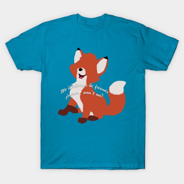 Fox and the Hound Tod T-Shirt by Daniebwaters